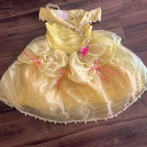 Disney beauty and the beast Belle costume 4-6x
